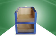 Point of Sales Cardboard Dump Bin Tampilan Kotak Tampilan Unit untuk Mainan